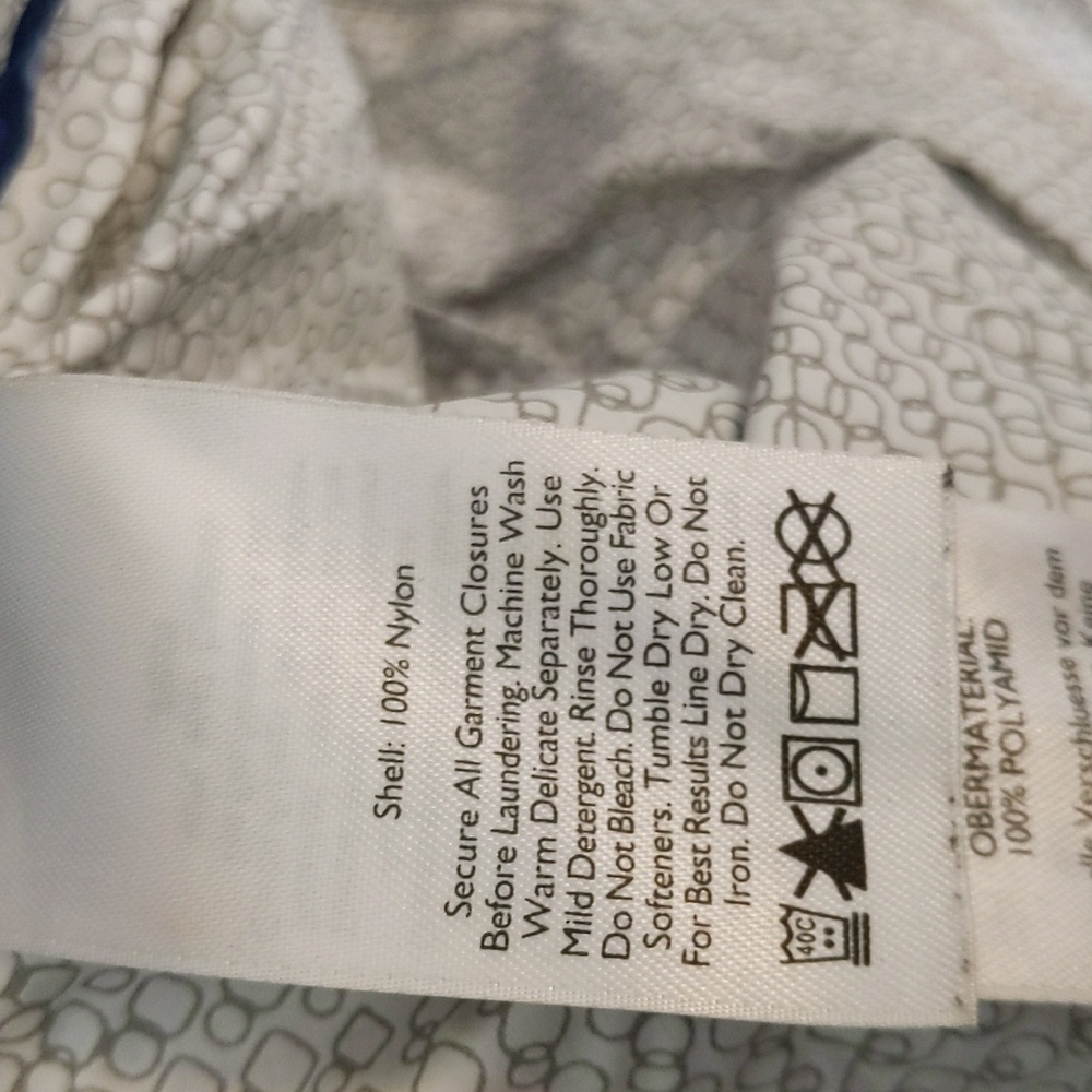 Women's Eddie Bauer TALL medium rain jacket with sealed seams - Picture 14 of 14